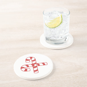 Untersetzer - Candy Canes