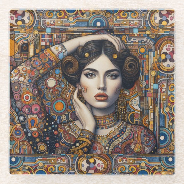 Untersetzer "Celestial Caress" (Vorderseite)