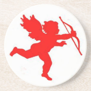 Untersetzer Cupid Red Schlicht