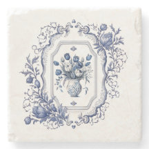 Untersetzer Delft Blue Floral Tableware Decke