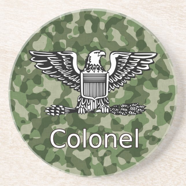 Untersetzer der Armee Colonel Camoflage (Vorne)