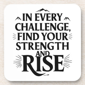 Untersetzer der Challenge-Festigkeit