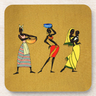 Untersetzer der Frauen in Afrika