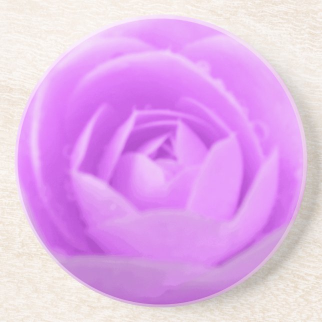 Untersetzer der Lila Blume von Kamelien (Vorne)