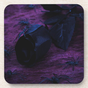 Untersetzer der schwarzen Rose