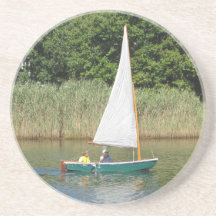 Untersetzer des Segelboot-4