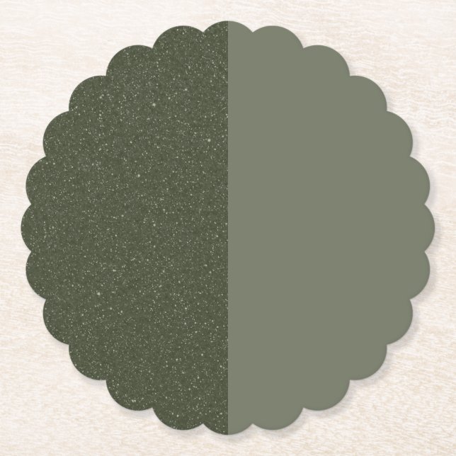 Untersetzer des "Two-Tone-Moss"-Grünbuchs - indivi (Vorderseite)