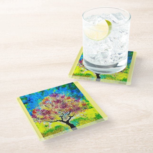 Untersetzer des Winteranflugglases (Schrägansicht)