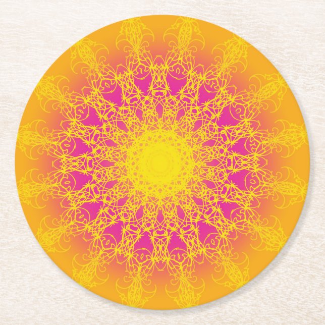 Untersetzer Design Mandala (Vorderseite)