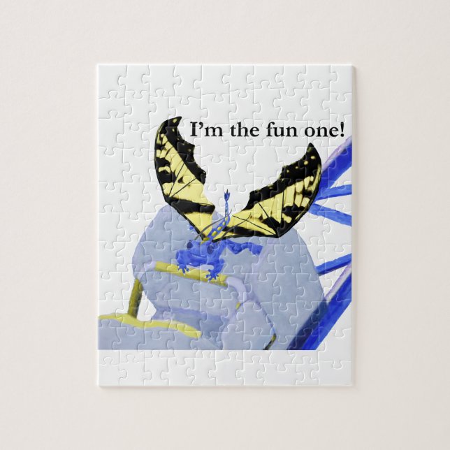 Untersetzer Drachen und Rollen Puzzle (Vertikal)