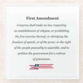Untersetzer First Amendment USA