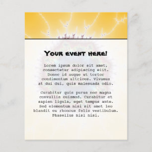 Untersetzer - Fraktal Art Flyer