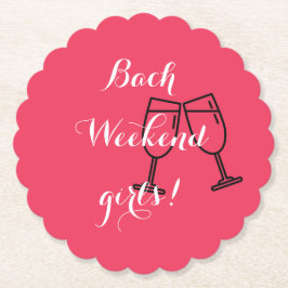 Untersetzer für Bachelorette in rosa Zoll