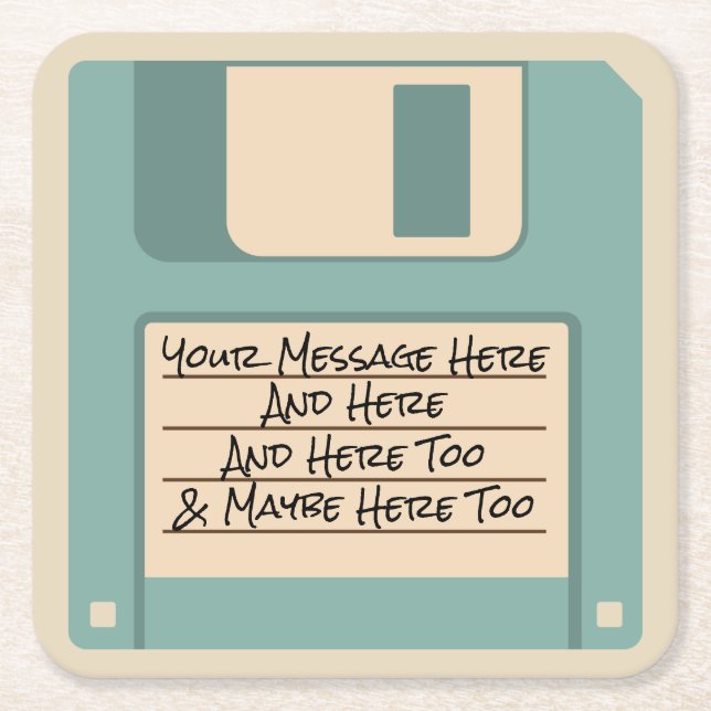 Untersetzer für benutzerdefinierte Message-Compute (Vorderseite)