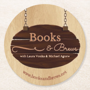 Untersetzer für Bücher und Brews