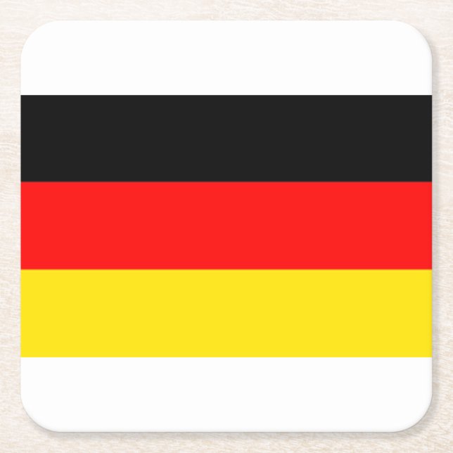 Untersetzer für deutsche Flaggen (Vorderseite)