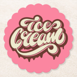 Untersetzer für die benutzerdefinierte Farbe Eiscr