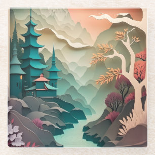 Untersetzer für die Papierausführung