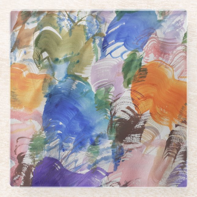 Untersetzer für Farbschweißglas (Vorderseite)