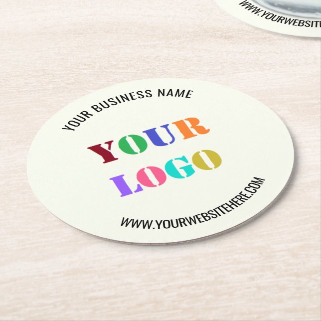 Untersetzer für Firmenlogo (Angewinkelt)