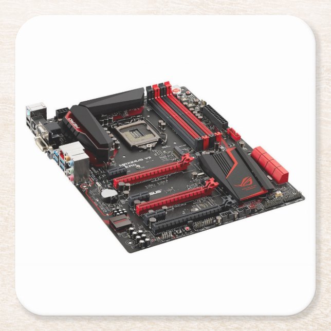 Untersetzer für Gaming-Mainboards (Vorderseite)