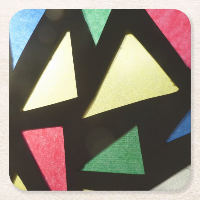 Untersetzer für gepolstertes Glasmuster (Vorderseite)