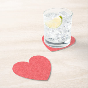 Untersetzer für Herz und Papier - Liebe
