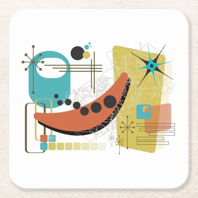 Untersetzer für klassisches Retro-Redux-Papier (Vorderseite)