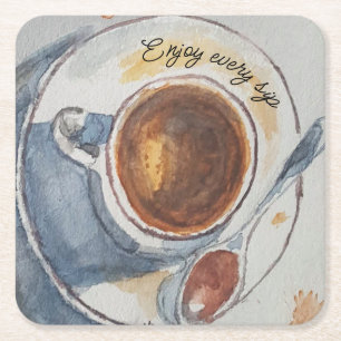 Untersetzer für kundenspezifisches Coffee Paper