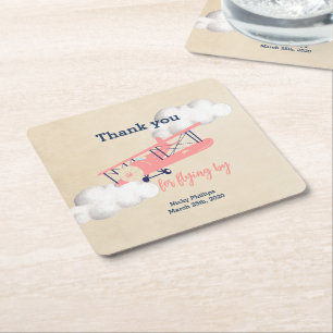 Untersetzer für Papierpapier des Flugzeugplatzes,