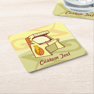 Untersetzer für quadratisches Arcade-Papier