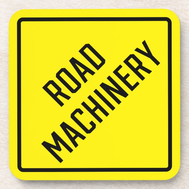 Untersetzer für Straßenmaschinen (Vorderseite)