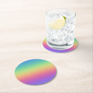 Untersetzer für tiefe Regenbogenfarben
