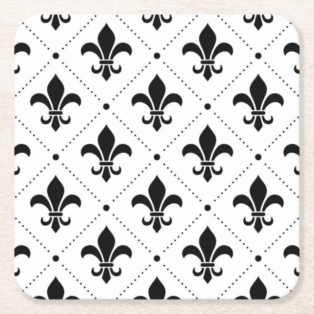 Untersetzer für traditionelle königliche Lilienver (Vorderseite)