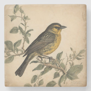 Untersetzer für Vintage Vogeldrucksteine