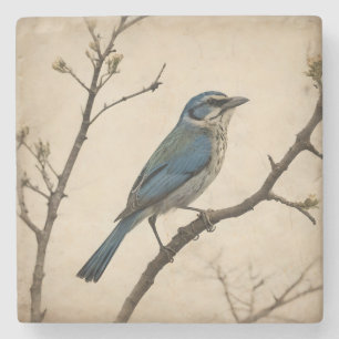 Untersetzer für Vintage Vogeldrucksteine