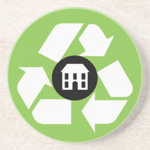 UNTERSETZER - GERECYCELT GEBÄUDE