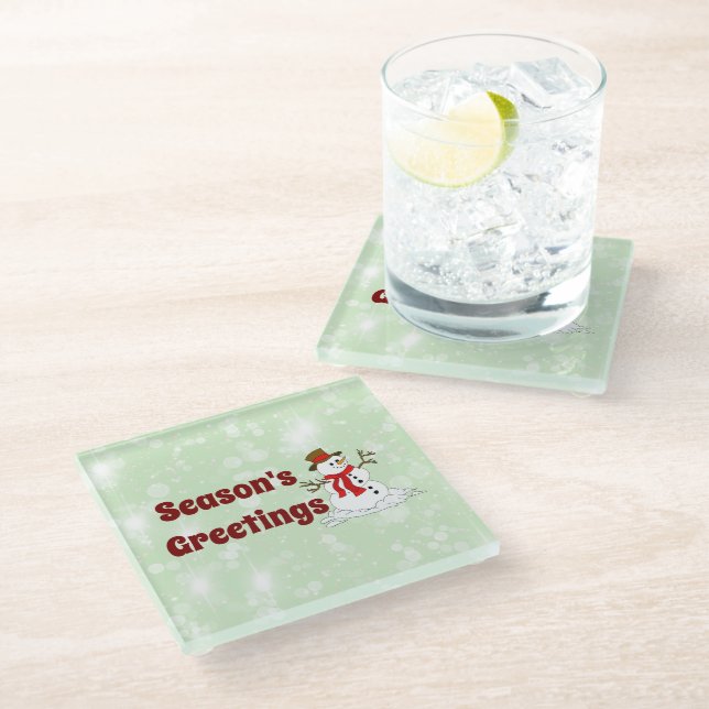 Untersetzer - Glas (Schrägansicht)