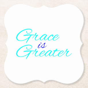 Untersetzer - Grace ist größer