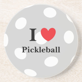 Untersetzer "I Liebe Pickleball"