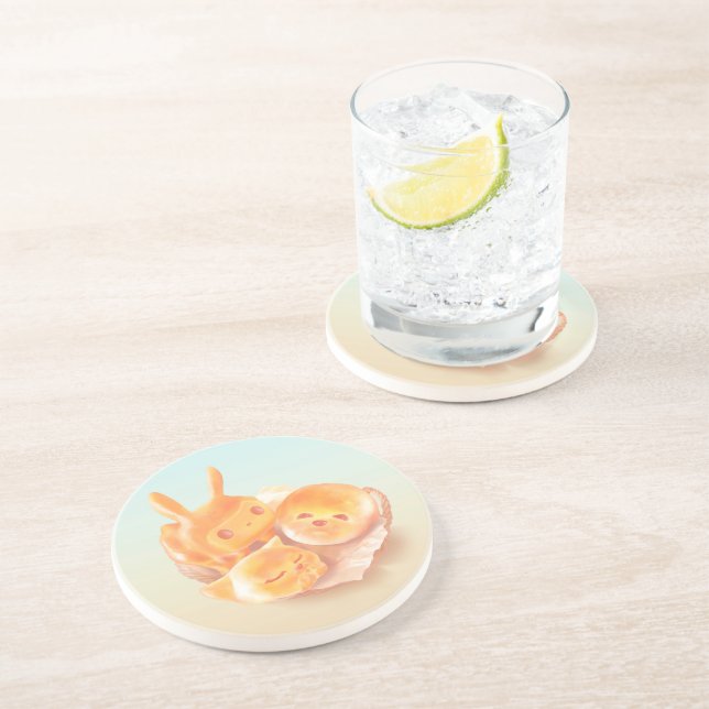 Untersetzer in Tierform (Seite)