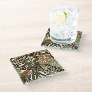 Untersetzer Jungle Animal Print
