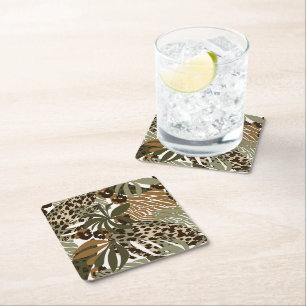 Untersetzer Jungle Animal Print