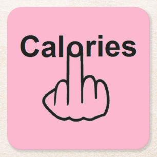 Untersetzer Kalorien Gedreht