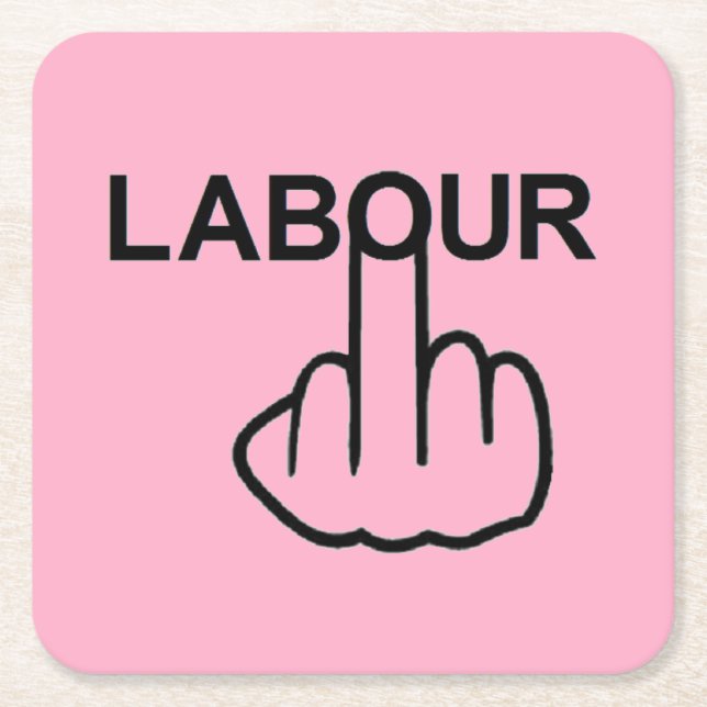 Untersetzer Labour Gedreht (Vorderseite)