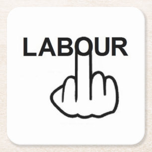 Untersetzer Labour Gedreht