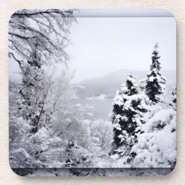 Untersetzer Lake Nojiri Cork (Vorderseite)