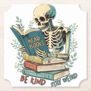 Untersetzer lesen von Büchern