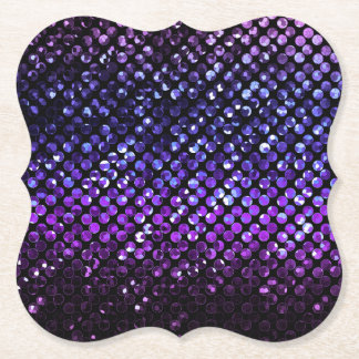 Untersetzer lila KristallBling Strass
