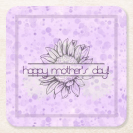 Untersetzer Lilac Sunflower am Muttertag
